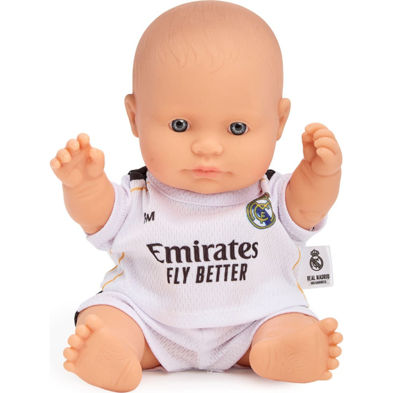 Miniland REAL MADRID CAUCASIAN BOY DOLL