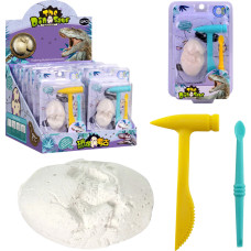 PALEONTOLOG WYKOPALISKA W JAJKU DINOZAUR