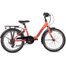 S&acute;cool Laste jalgratas S'COOL chiX, 20" Coral/Dark Red