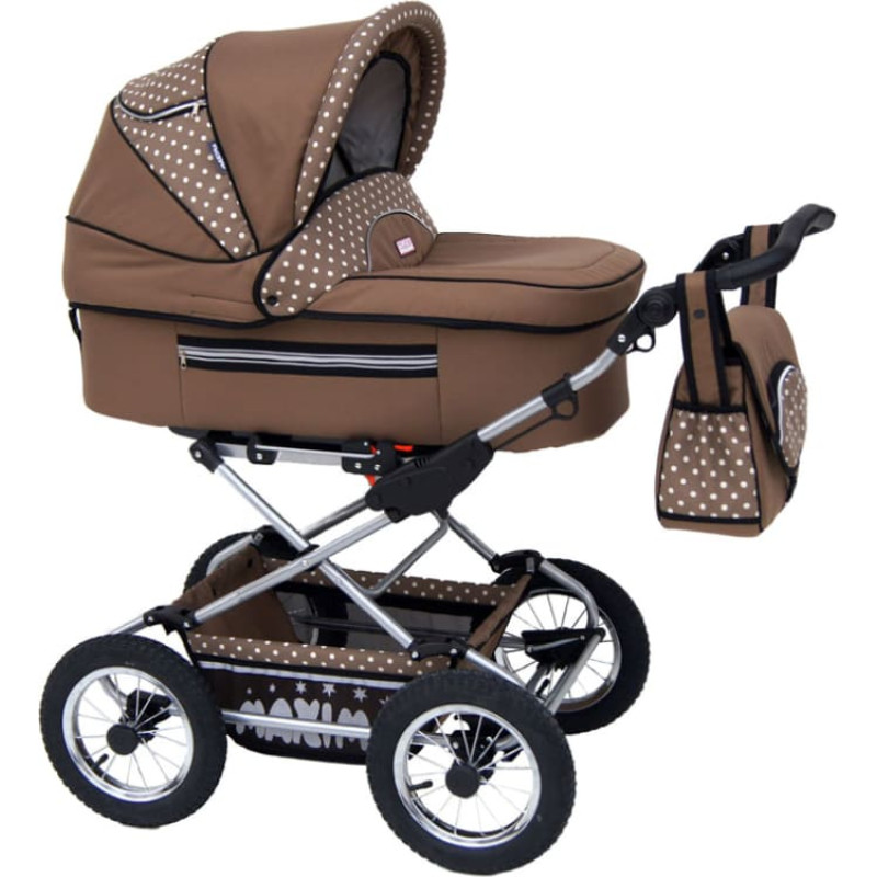 Baby Fashion FANARI Universal stroller 3in1, 130 cofeee