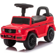 Moovkee pealetõugatav lasteauto Mercedes-Benz G350D, punane, kummirattad, 652
