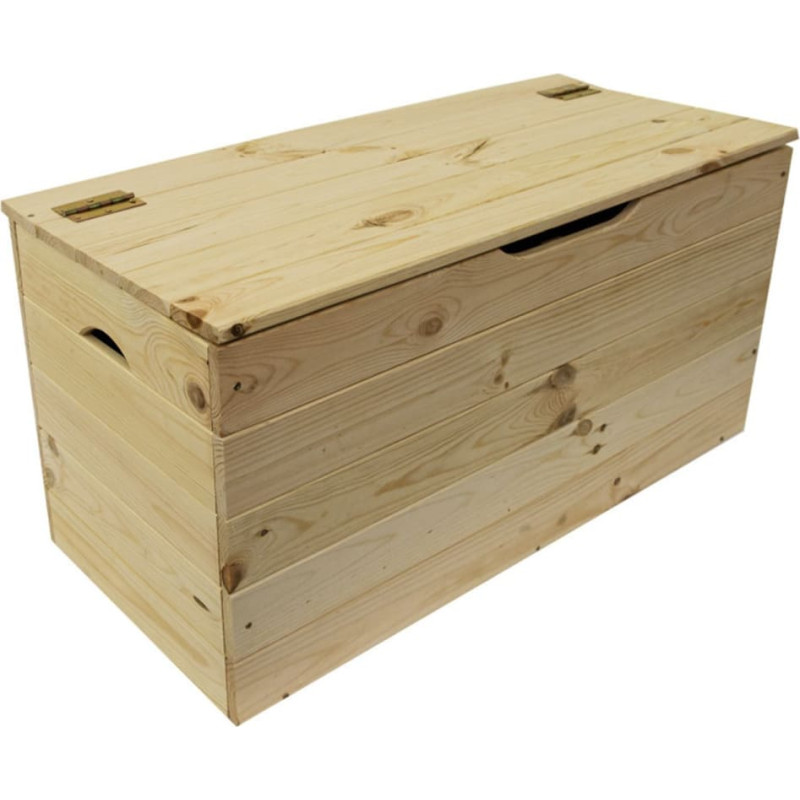 Uzglabāšanas kaste no koka 75 x 33 x 35,5 cm