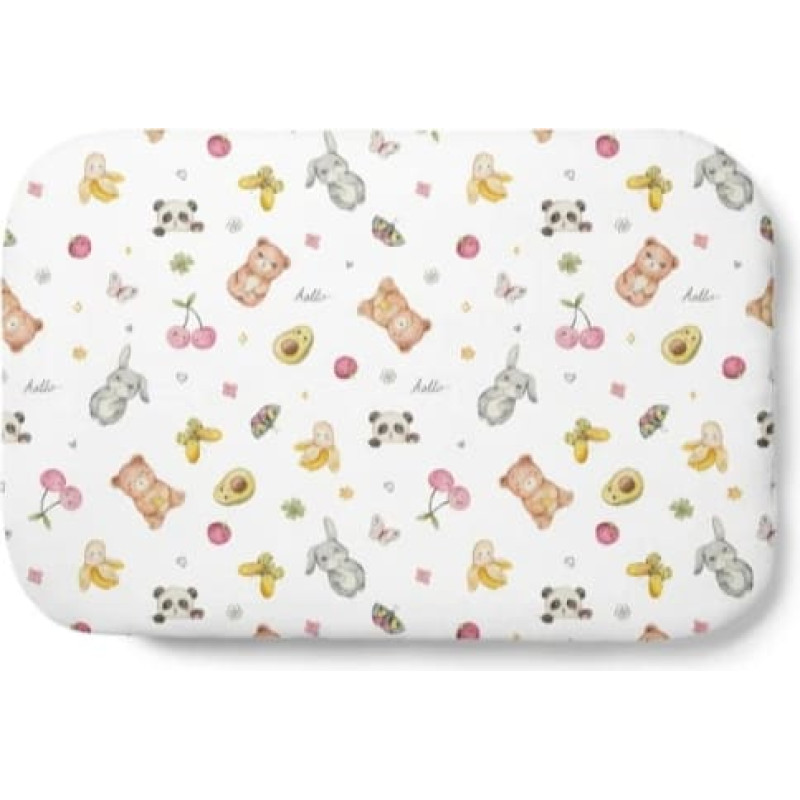 Waldin Bambusowa poduszka dziecięca 60x40 Candy Cute