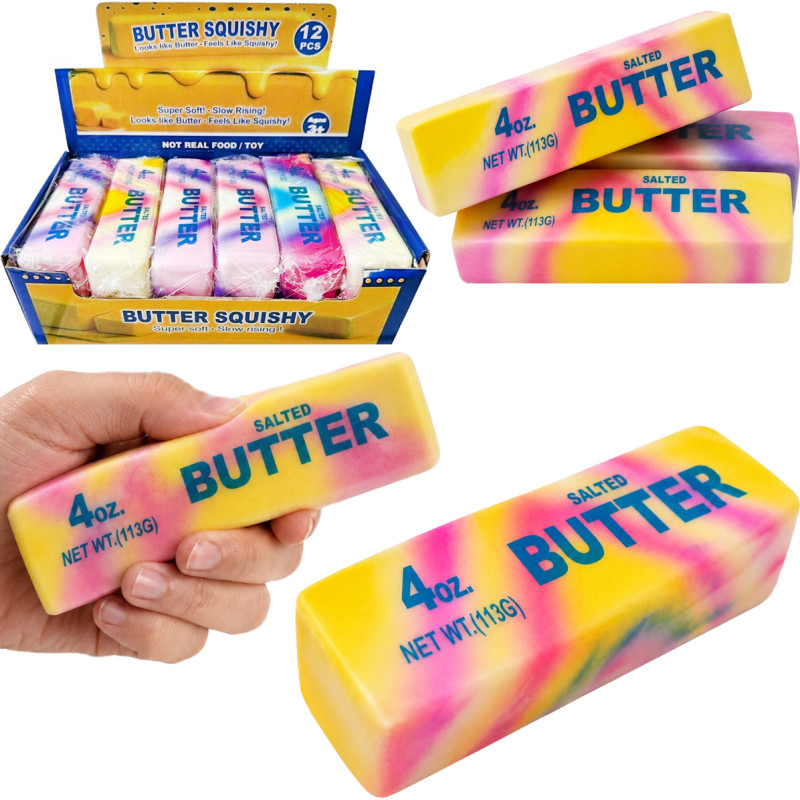 GNIOTEK SQUISHY MASŁO KOLOROWE