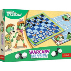 Trefl 02658 Gra Warcaby i Młynek Rodzina Treflik&oacute;w