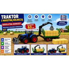 Other 09537 TRAKTOR Z PODNOSIKIEM DO SIANA