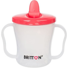 Britton First Cup Art.B1523 Pink Pirma krūzīte ar  snipīti, 200 ml