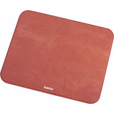 Hama 00054169 Velvet Mouse Pad coral, Red