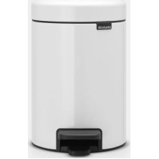 BRABANTIA Pedaaliga prügikast NewIcon, 3 l, White