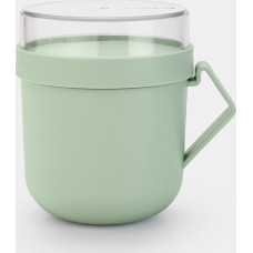 BRABANTIA Make & Take Lõunasöögikarp , 0.6L, jade green