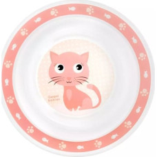 Canpol Babies Plastmasas bļoda CUTE ANIMALS 4/412 pink