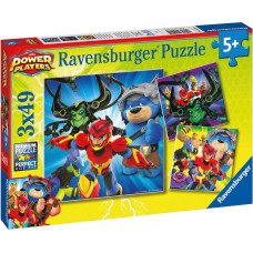 Ravensburger puzzle Axel und sein Team 3x49p 5191