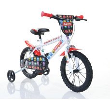 Bimbo Bike Children's bicycle Bimbo Bike 14'' ''MONSTER'', black/ red/ white