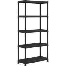 Keter Diy 5 līmeņu plaukts Shelf 90/40 with 5 shelves 90x40x182cm melns