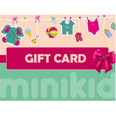 Minikid Kinkekaart väärtusega 70 Euro