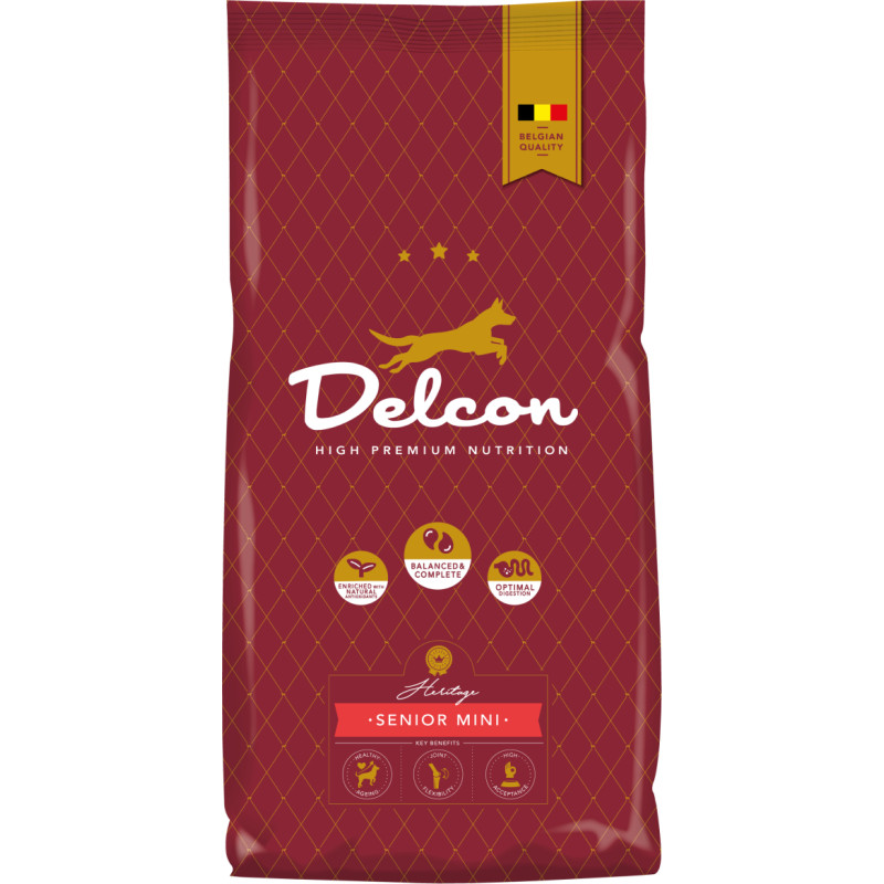 Delcon Toit väikeste tõugude vanematele koertele SENIOR MINI / 3 kg