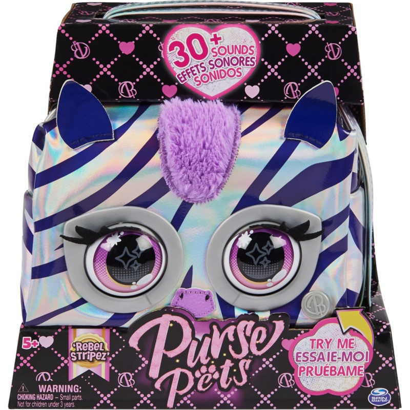 Spin Master Purse Pets Rebel Stripez 20139591