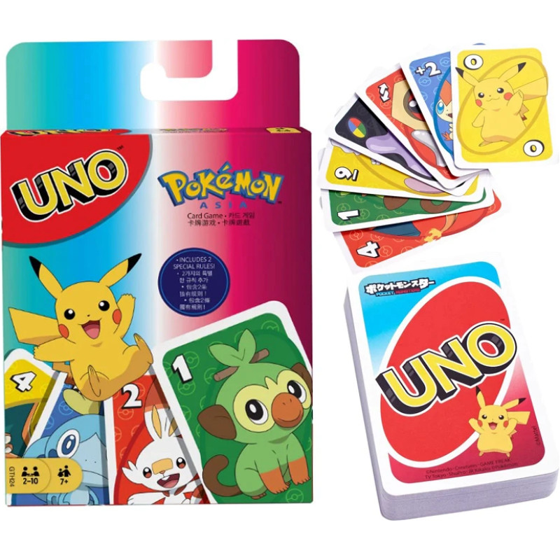 UNO Pokémon kaardid