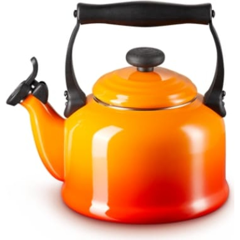 Le Creuset Tējkanna Traditional 2,1L oranža