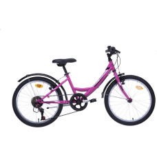 Bimbo Bike laste jalgratas 20" "VIRUS GIRL", roosa/must