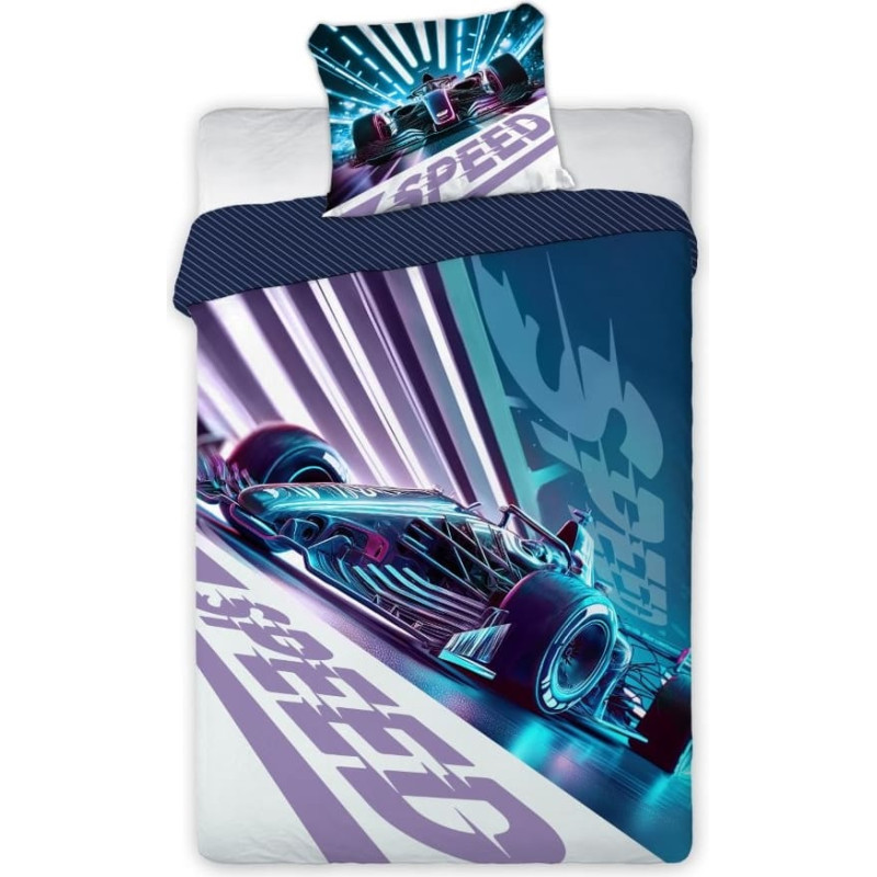 POŚCIEL KPL. MŁODZIEŻOWA 030 BOLID 160X200+70X80 BAW.MŁ.