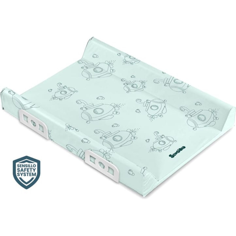 Sensillo SAFETY SYSTEM mähkimislaud 70 CM – TRAVEL - SUBMARINE MINT
