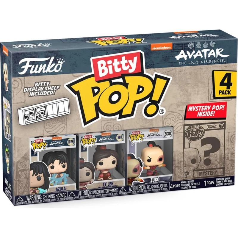Funko 73058 Funko Bitty POP 4PK Avatar TLA Series 3