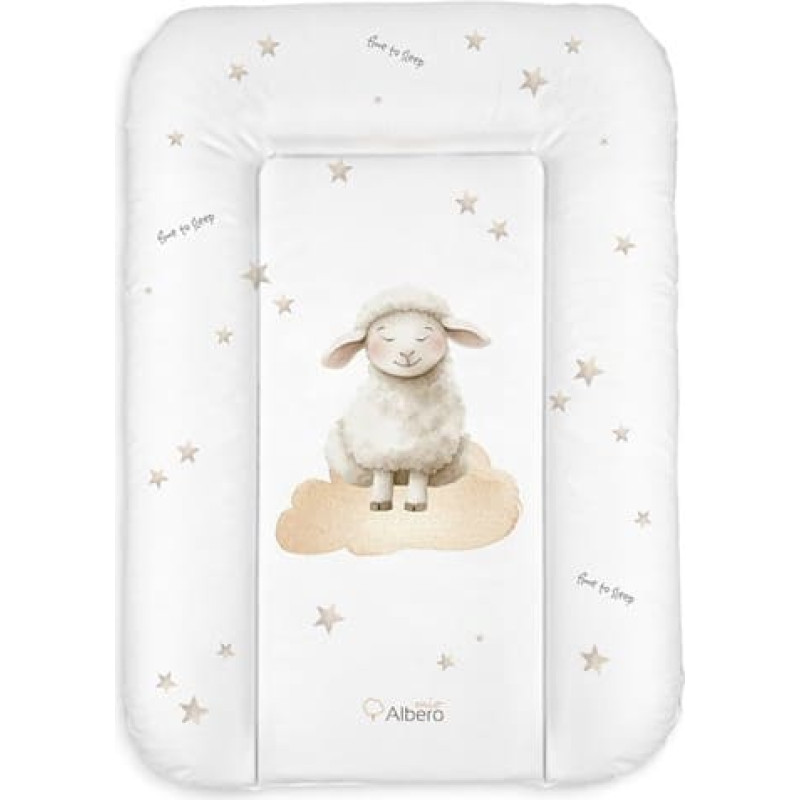 Albero Mio Mata do przewijania niemowląt (wł&oacute;knina) 70x50 447 Śpiące owieczki
