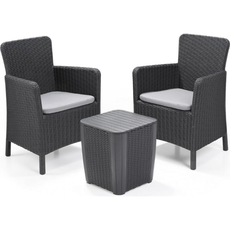 Keteri aiamööblikomplekt Trenton Balcony Set, hall