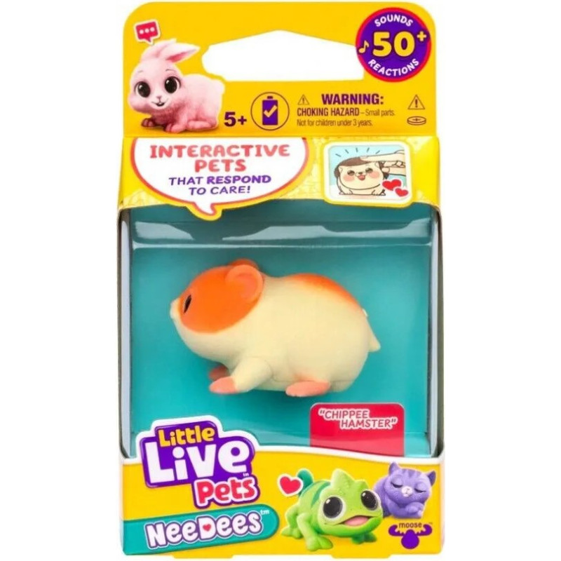 Moose Little Live Pets NeeDees Chippee 26653