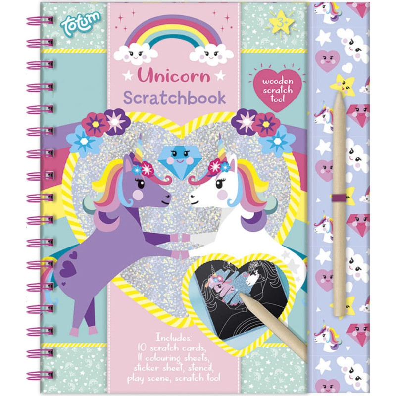 Totum izdzē&scaron;amo attēlu grāmata Unicorn, 071605