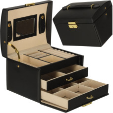 Ehetekarp sahtlitega – must