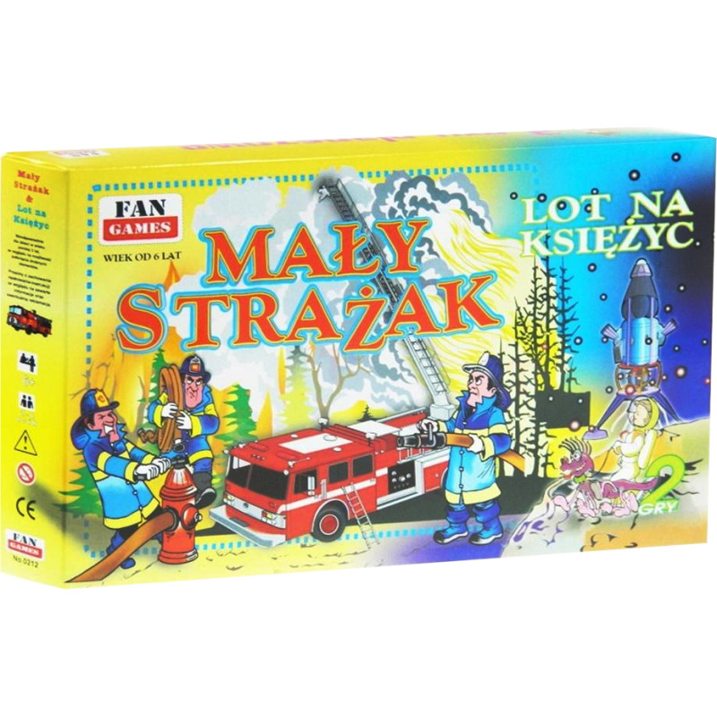 GRA MAŁY STRAŻAK / LOT NA KSIĘŻYC