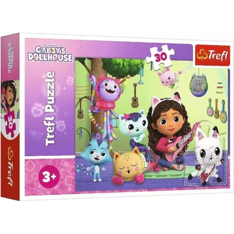 TREFL GABBY´S DOLLHOUSE Pusle, 30 osa