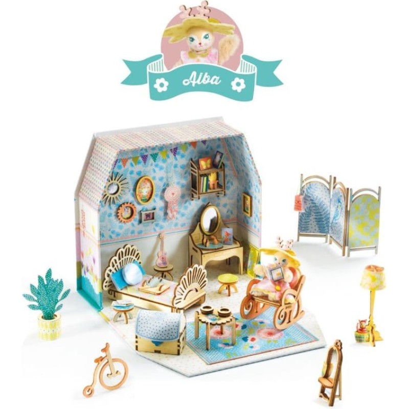 Djeco Isetegemine - Miniatuurne majake - Alba