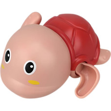 Woopie Żółw Żółwik Pływający Nakręcany Zabawka Do Kąpieli Różowy