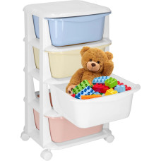 Springos HA0214 Liikuv kapp 4 sahtliga ratastel