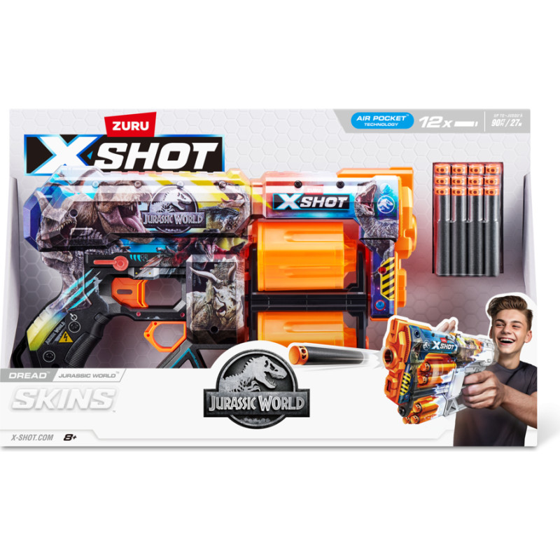 Xshot rotaļlietu &scaron;autene Dread Skins Jurassic World, 36754