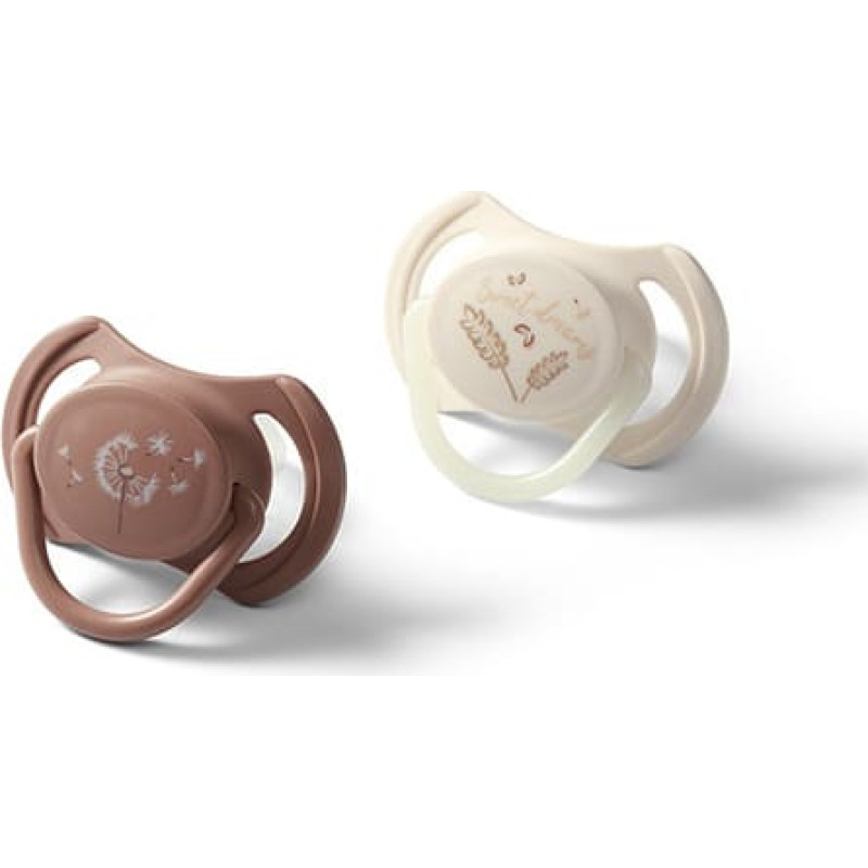 Babyono 1669/03 SYMMETRICAL SILICONE PACIFIER 18+