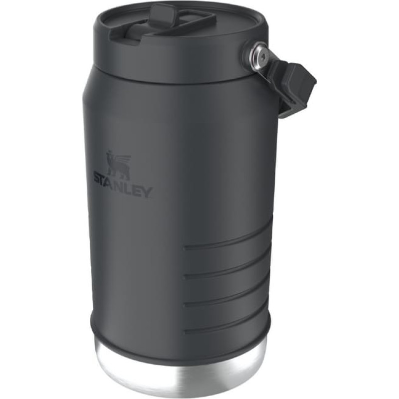 Stanley Termopudele ar salmiņu The IceFlow Flip Straw 2.0 Jug 1,90L melna 2.0