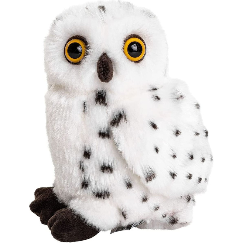 Uni-Toys Plush toy Owl white, 20 cm