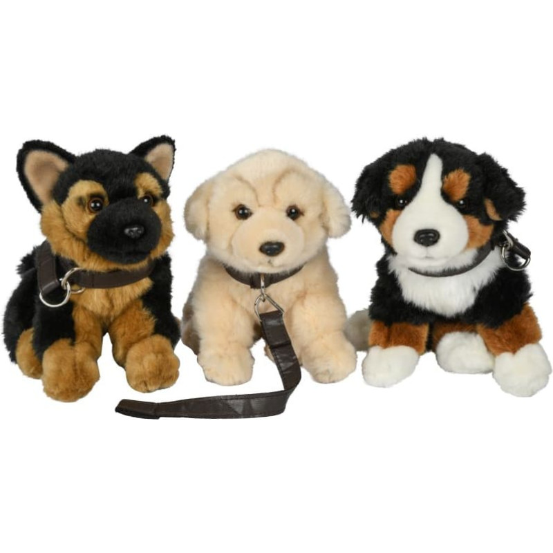 Uni-Toys Soft toy Dog barking, with sound, 19 cm