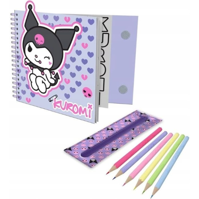 Kids Euroswan - Akcesoria Licencyjne ACTIVITY NOTEBOOK WITH REMOVABLE POUCH