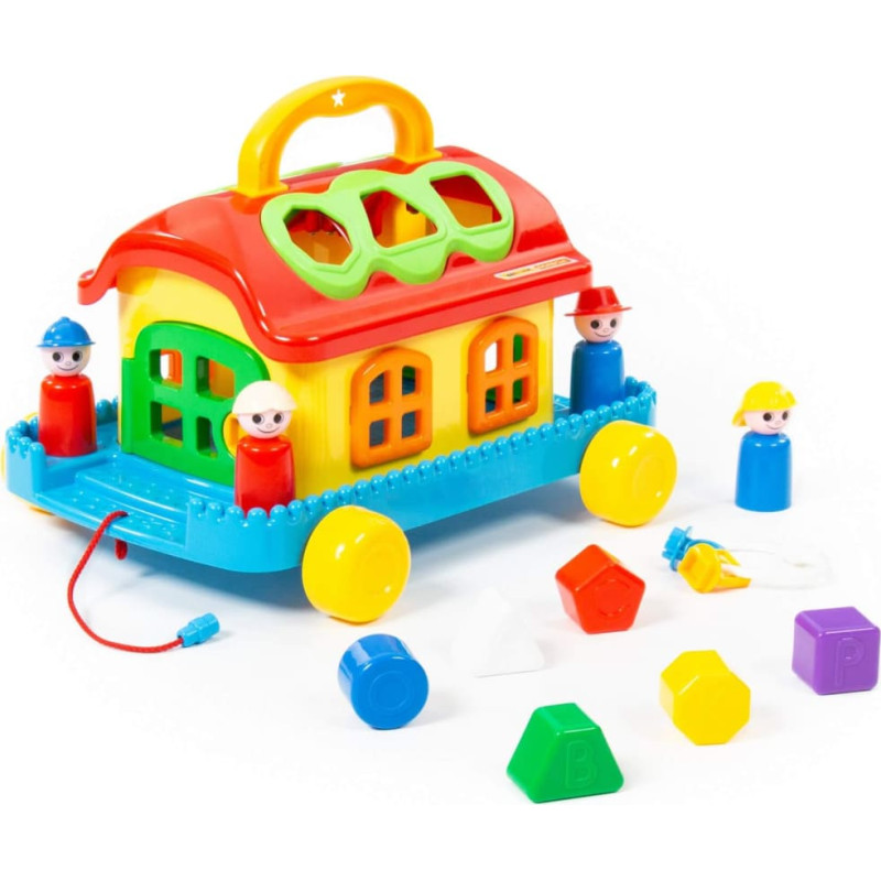 Polesie Pull-along fairy house with wheels