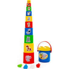 Polesie Educational pyramid (16 elements), Ø=14.2, height=75.1 cm