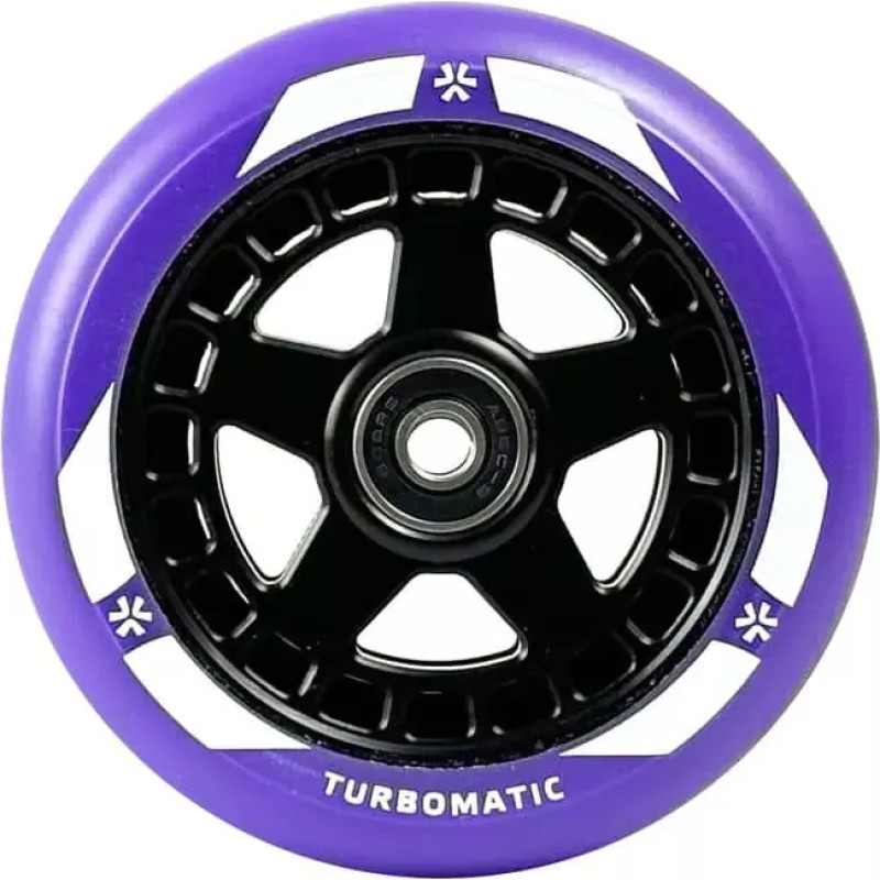 Union Ratas t&otilde;ukerattale Union Turbomatic V2 Pro Scooter Wheel 110mm Black/Purple