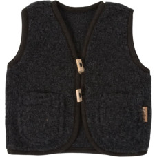Wool baby vest Nevada 110/116 anthracite