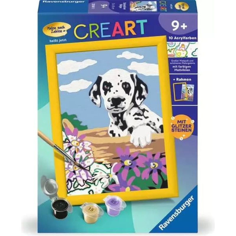 Ravensburger Paint by numbers Brilliant 13x18 cm Dalmatian Puppy