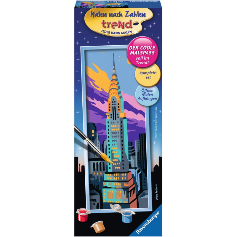 Ravensburger Paint by numbers Chrysler Building