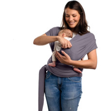 Boba Nosidła BOBA WRAP ORGANIC DARK GREY